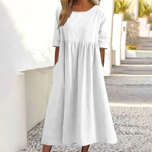 Yhesa Robe à poches rondes