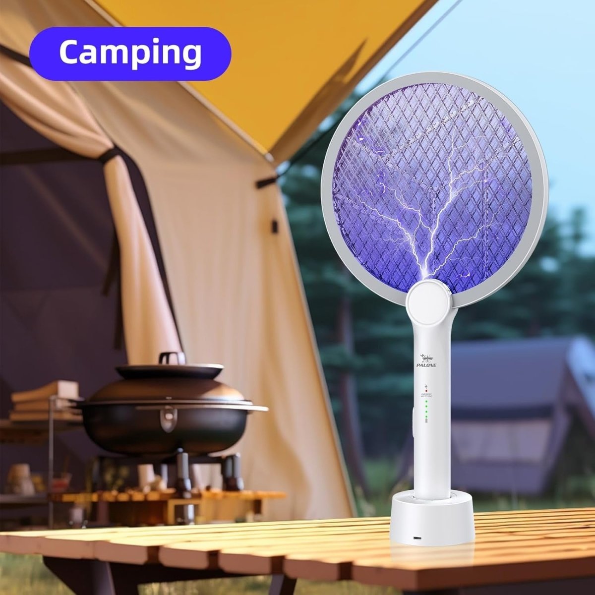 Electric Bug Zapper Racket