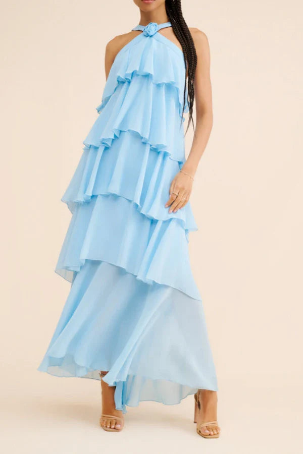 occasionwear," "flowy silhouette," "ethereal gown," "resort formal," and "special event dress
