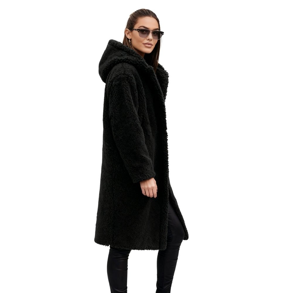  Plush bouclé jacket
- Cozy longline outerwear
- Fuzzy fleece overcoat
- Luxury teddy bear coat
- Warmest winter fashion coat 