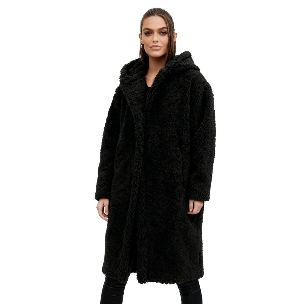  Plush bouclé jacket
- Cozy longline outerwear
- Fuzzy fleece overcoat
- Luxury teddy bear coat
- Warmest winter fashion coat 