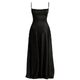 Back view of Kouvr Gabriella Gown showing corset detail