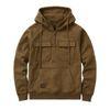 military-inspired sweatshirt," "rugged streetwear," "functional gorpcore," "garment-dyed cotton," "men's cargo hoodie," "premium casualwear.