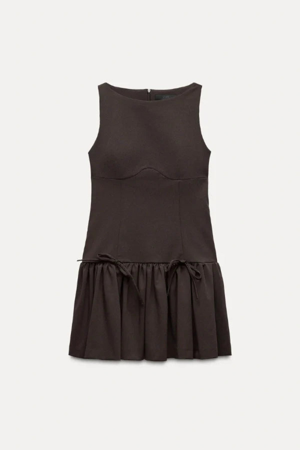 architectural silhouette', 'flared hem dress', 'quiet luxury aesthetic', 'minimalist party dress', 'boat neck dress', and 'day-to-night outfit