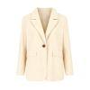 capsule wardrobe essential," "neutral tailored jacket," "investment piece," "business casual attire," "smart casual layering piece," "year-round jacket