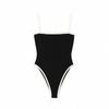 Black Kouvr swimsuit on a white background