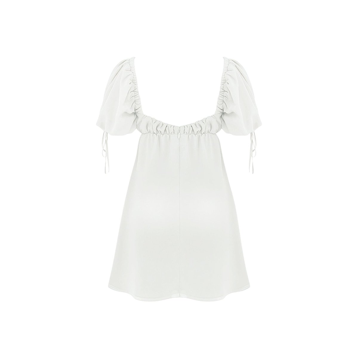 White Kouvr off-shoulder top on a white background