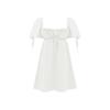 White Kouvr off-shoulder dress on a white background