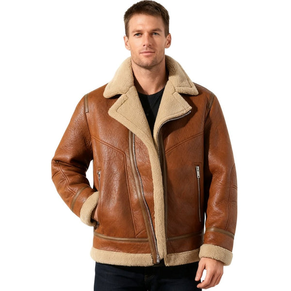 ジャケット・アウター FAKESHEARLING B3.5 RIDERS kouvr-fashion-mens-b3-