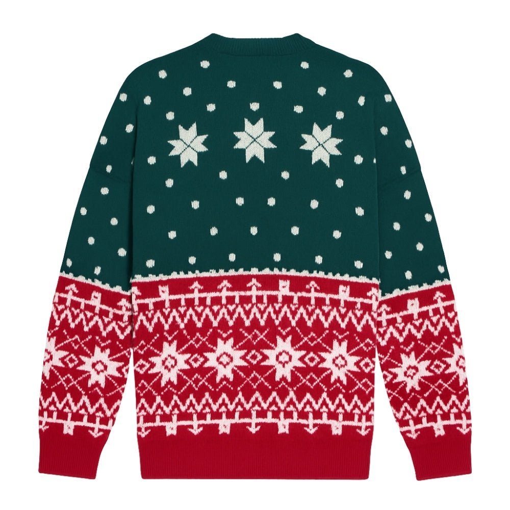 Men's Merry Christmas Sweater | Luxury Fair Isle Knit Holiday