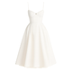 sweetheart neckline," "A-line silhouette," "mikado fabric," "elopement outfit," and "rehearsal dinner dress