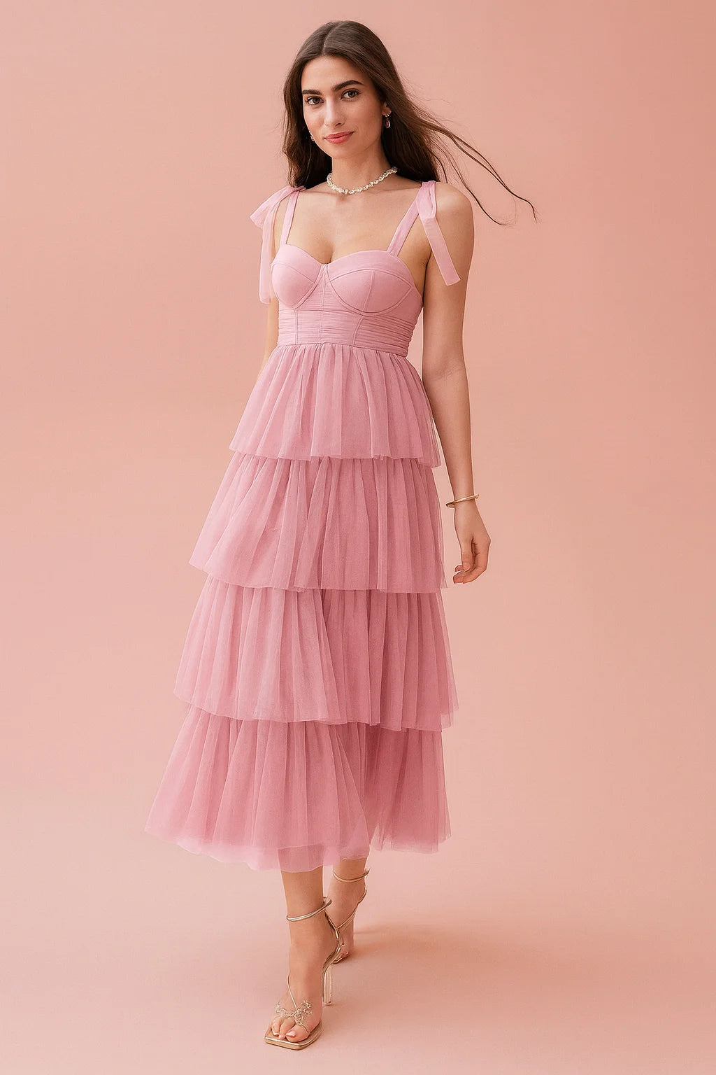 ethereal silhouette,garden party attire, A-line skirt, flattering fit, balletcore aesthetic, and special occasion dress
