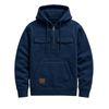 heavyweight anorak sweatshirt," "quarter-zip fleece," "men's designer pullover," and "hoodie with chest pockets