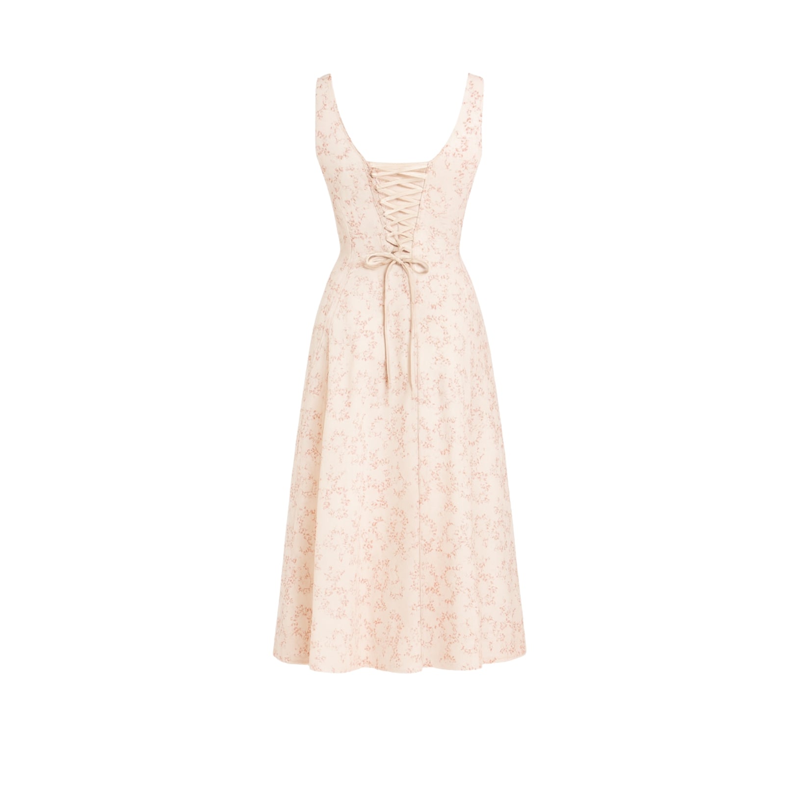 Light Pink floral dress on a white background