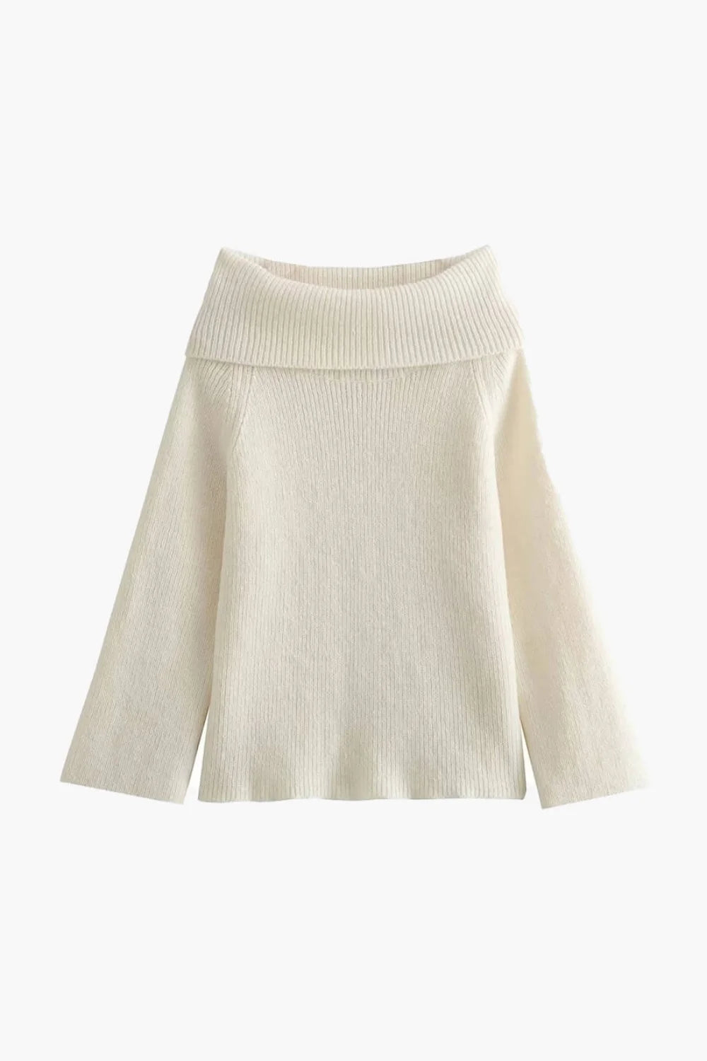 slouchy pullover," "bateau neckline," "cozy winter dress," "long sleeve knit," "Parisian style," and "effortless chic
