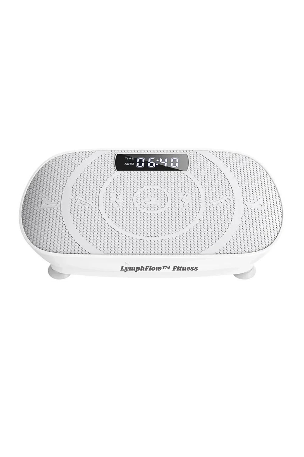 LymphFlow Fitness whole body vibration plate for lymphatic drainage and home workouts