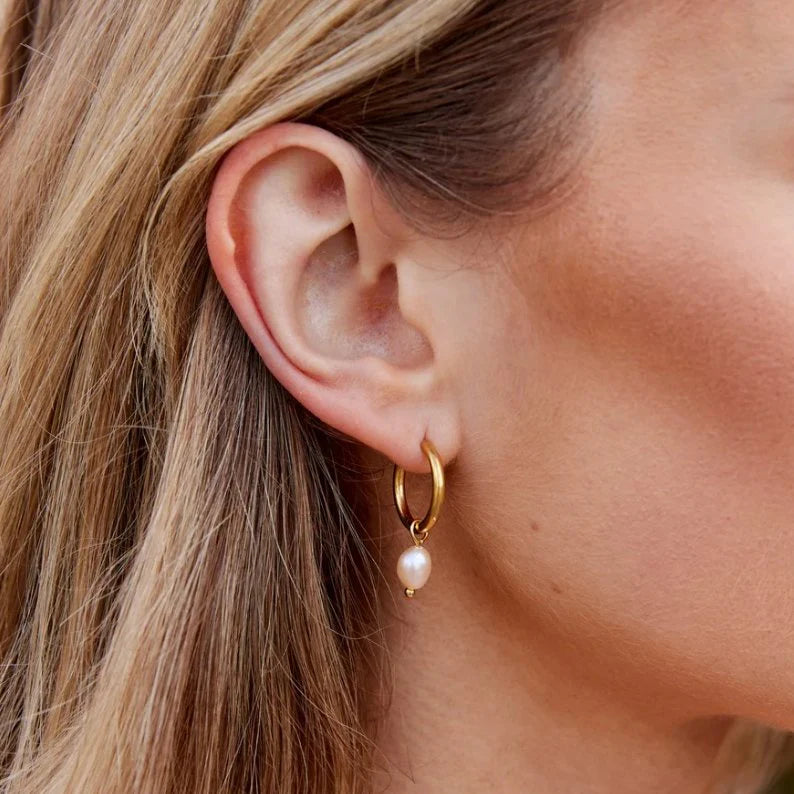 Stella Hoop Earrings