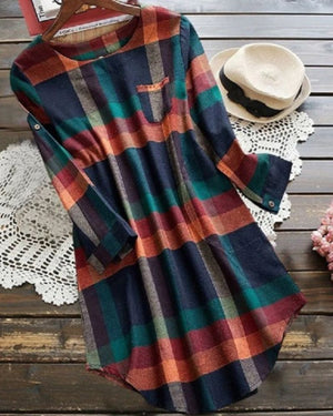 Misty Robe à carreaux