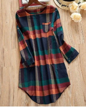Misty Robe à carreaux