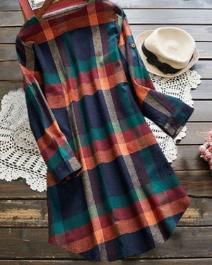 Misty Robe à carreaux