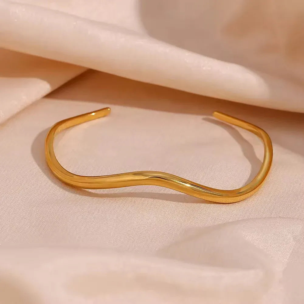 Blessie Gold Bangle